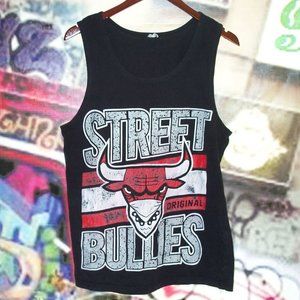 (2/$11) Bulls Tank Top "ORIGINAL STREET BULLIES"